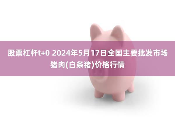 股票杠杆t+0 2024年5月17日全国主要批发市场猪肉(白条猪)价格行情