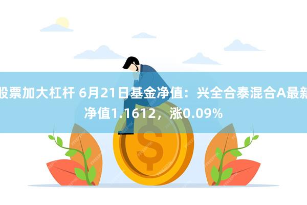 股票加大杠杆 6月21日基金净值：兴全合泰混合A最新净值1.1612，涨0.09%