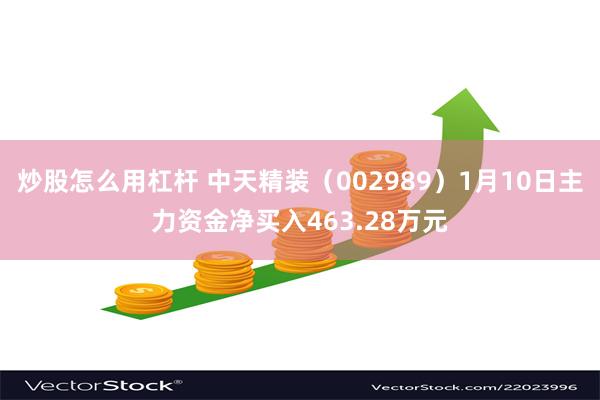 炒股怎么用杠杆 中天精装（002989）1月10日主力资金净买入463.28万元