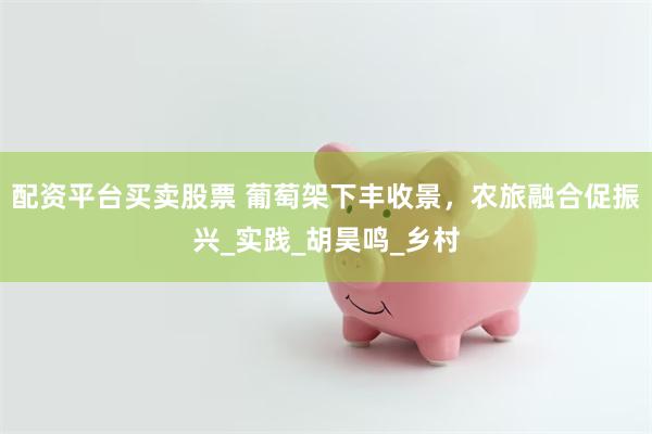 配资平台买卖股票 葡萄架下丰收景，农旅融合促振兴_实践_胡昊鸣_乡村